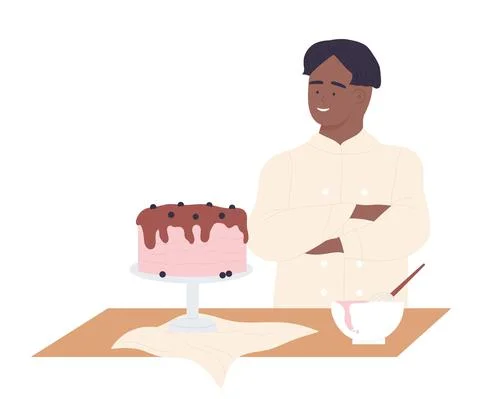 Cooking and baking hobby Stock Illustration