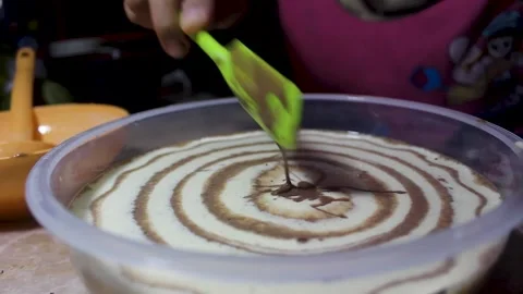 Cooking and shaping cakes Stock Footage 272285698