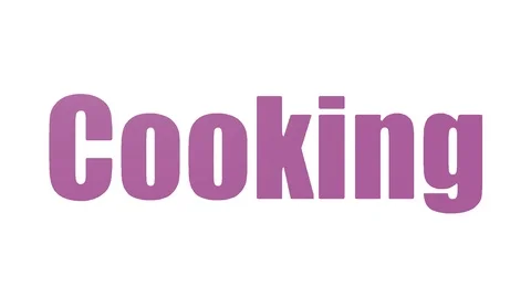 Cooking Animated Tag Cloud On White Background Video stock 103665836