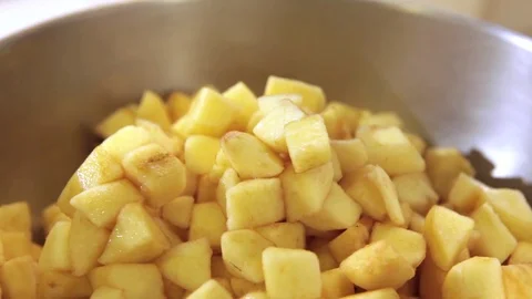 Cooking an apple pie Stock Footage 71722602