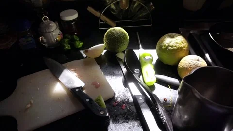 Cooking area Stock Footage 71567902