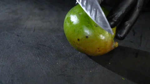 Cooking avocado salad 3 Stock Footage 108469331