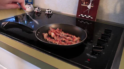Cooking Bacon Video stock 29391911