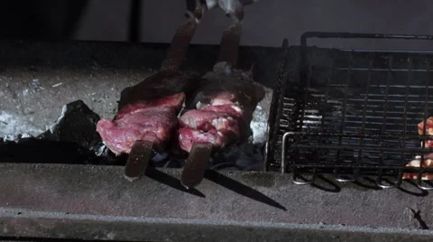 Cooking barbecue Stock-Footage 55769577