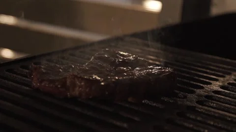 Cooking barbecue in slow motion Stock Footage 67862981