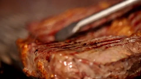 Cooking barbecue in slow motion Stock Footage 67866967