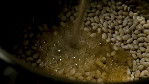 Cooking Beans 3 Stock Footage 86828927