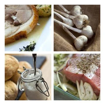 Cooking in a bistro Stock Photos