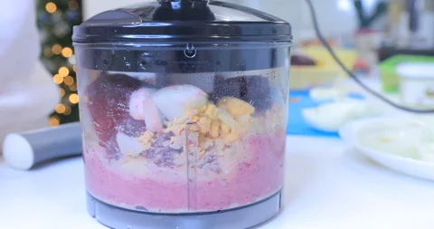 Cooking in a blender Vídeo Stock 145934742