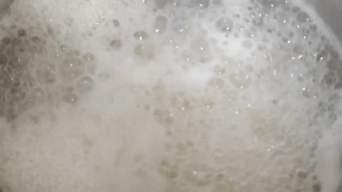 Cooking Boiling Rice 1 Stock Footage 301789367