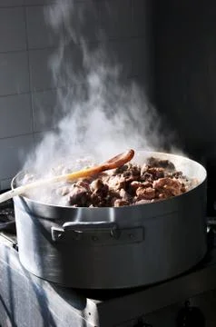 Cooking braised Stock Photos