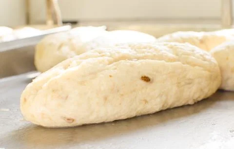 Cooking bread dumplings Stock Photos