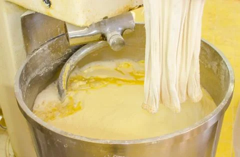 Cooking bread dumplings Stock Photos