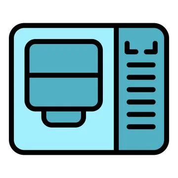 Cooking bread icon vector flat Stockillustratie