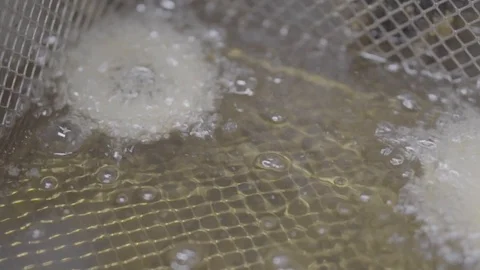 Cooking burger cutlets Stock Footage 86117291