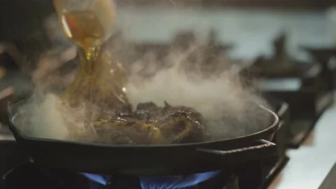 Cooking burn Stock Footage 236988340