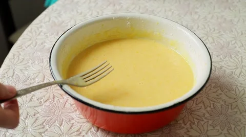 Cooking cake Stock Footage 46645336