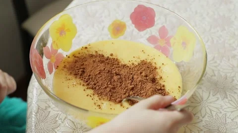 Cooking cake Stock Footage 46645829