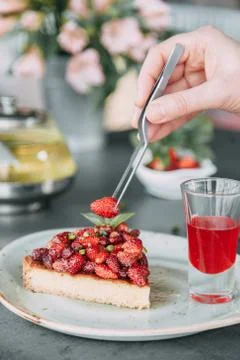 Cooking a cake Stock Photos