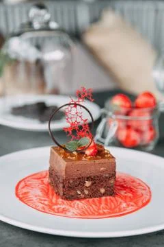 Cooking a cake Stock Photos