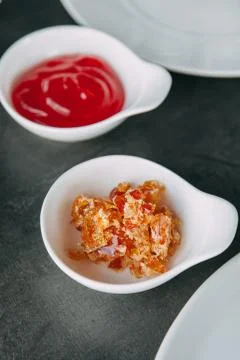 Cooking a cake Foto stock