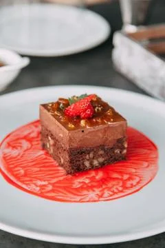 Cooking a cake Stock Photos