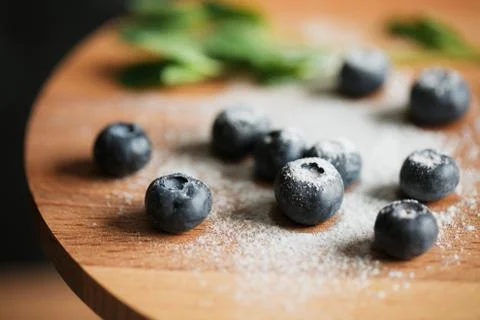 Cooking cake on the table and baking cake ingredients Stock Photos