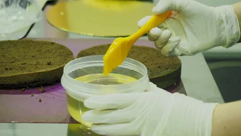 Cooking cakes close-up Stock Footage 88307668