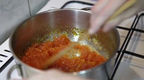 Cooking carrot Stock Footage 58209296