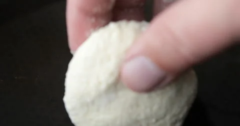 Cooking cheese pancakes in the kitchen Stock Footage 109433170