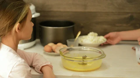 Cooking cheesecake, Part Six Stock Footage 34358554