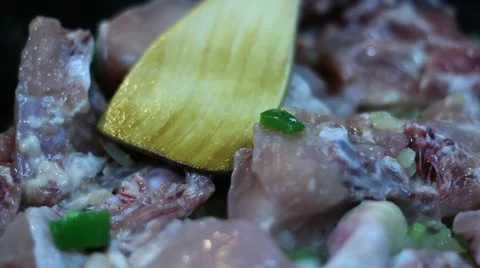 Cooking chicken and rice Video stock 20470577