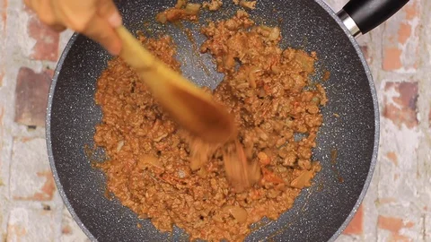 Cooking Chilli Stock Footage 122813659