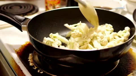 Cooking Chinese Food Stock Footage 45590807
