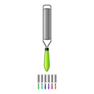Cooking citrus zester cartoon vector graphic Stock Illustration