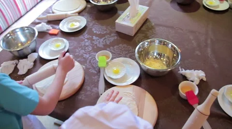 Cooking classes pan, kitchen Stock Footage 65238438