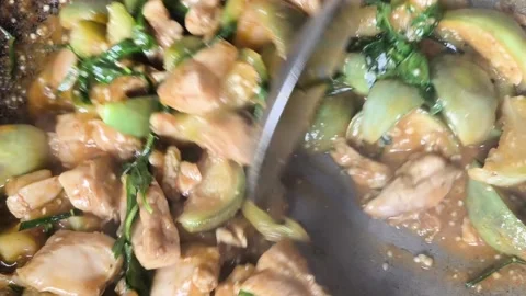 Cooking closeup Vídeo Stock 344038281