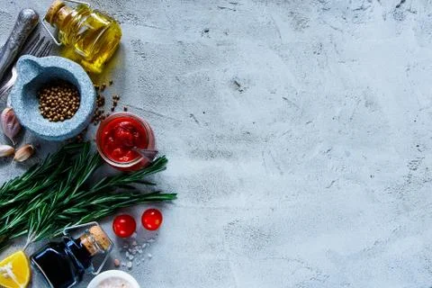 Cooking concept background Stock Photos