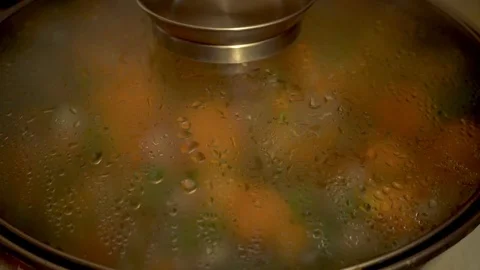 Cooking concept, food; kitchen; vegetable; meal; green; dinner; organic; healthy Stock Footage 99961177