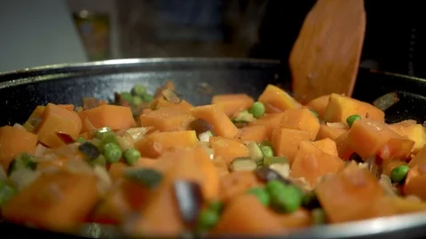 Cooking concept, food; kitchen; vegetable; meal; green; dinner; organic; healthy Stock Footage 99962412