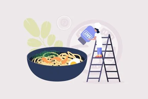 Cooking concept Stock Illustration