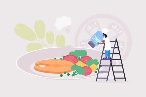 Cooking concept Stock Illustration
