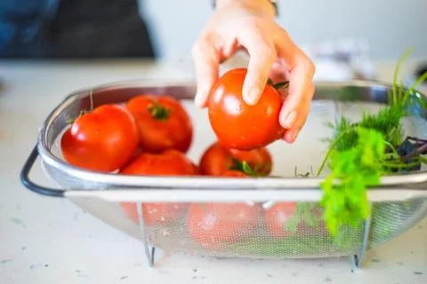 Cooking concept on kitchen Stock-Fotos