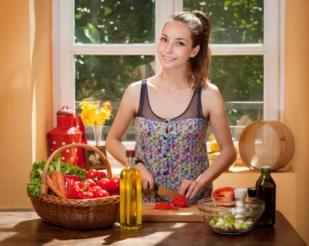 Cooking course. Stock Photos