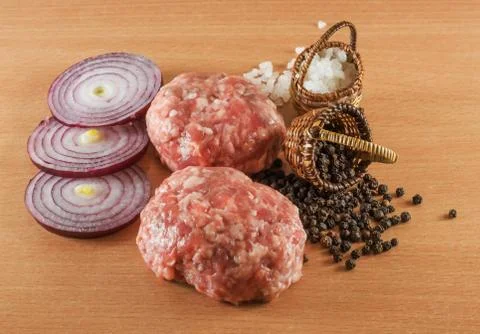 Cooking cutlets 写真素材