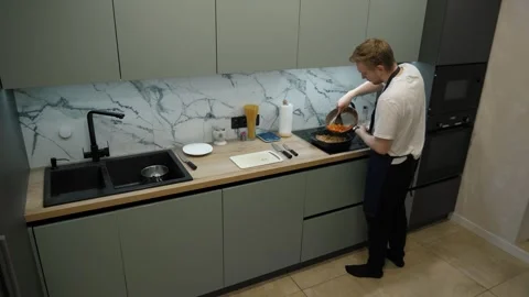 Cooking Delicious Meals Stock Footage 310411361