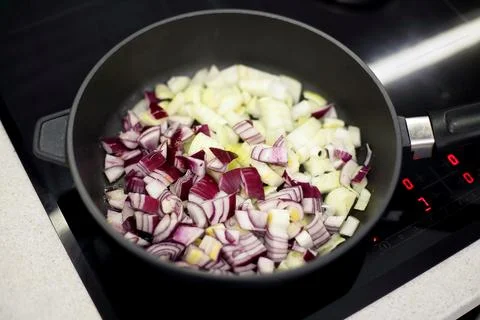 Cooking the dish Stock Photos
