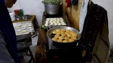 Cooking donuts Stock Footage 276149366