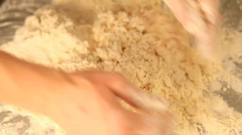 Cooking dough Stock Footage 786886