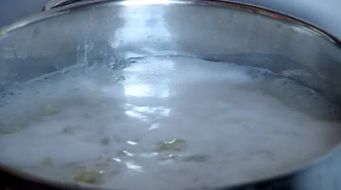 Cooking dumplings Stock Footage 50425484